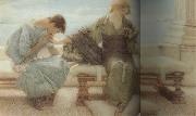Alma-Tadema, Sir Lawrence Ask Me No More (mk23) oil painting